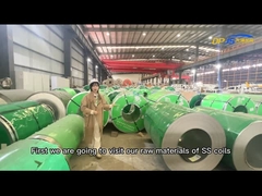 ステンレス鋼のコイルストラップ